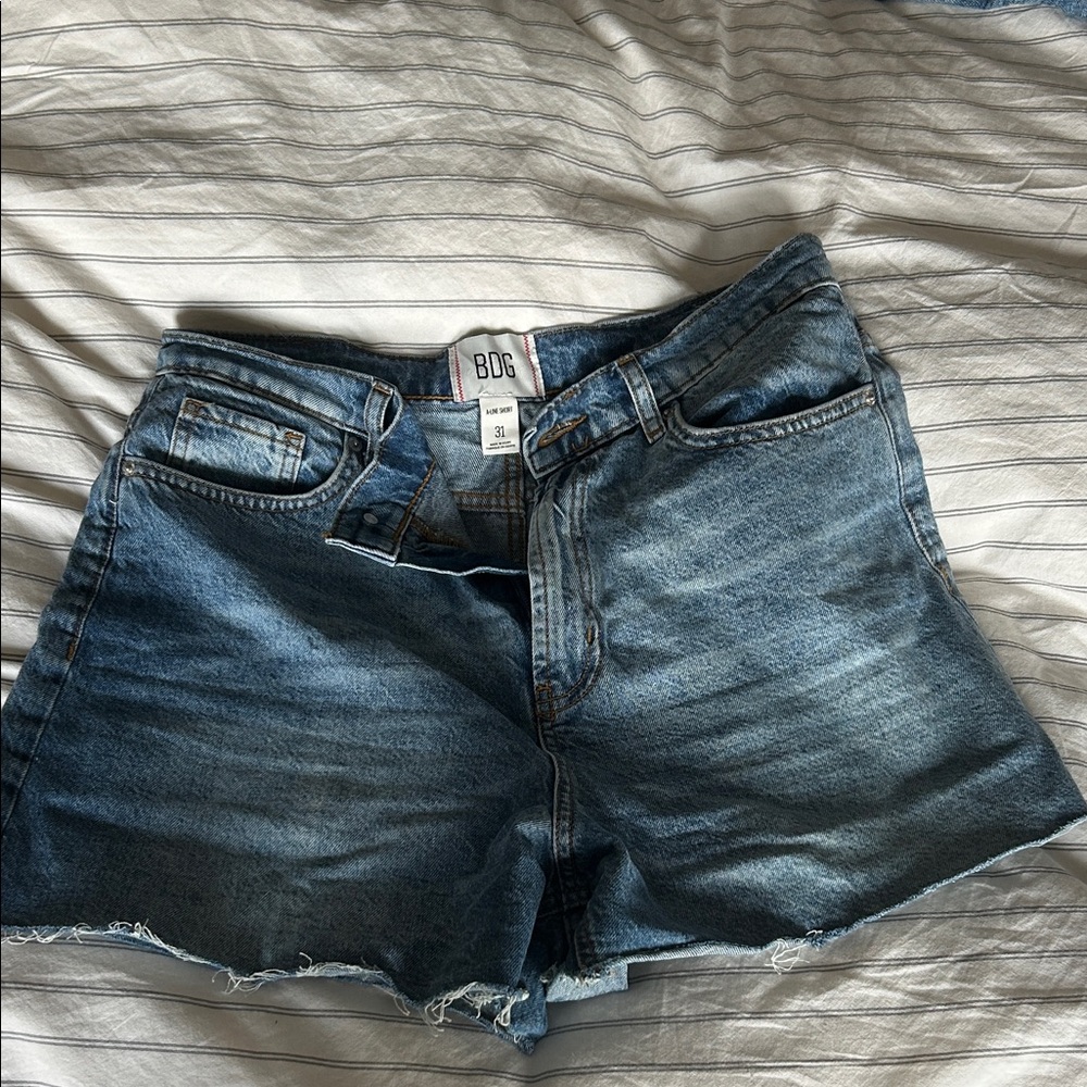 BDG Women's Classic Blue Jean Shorts